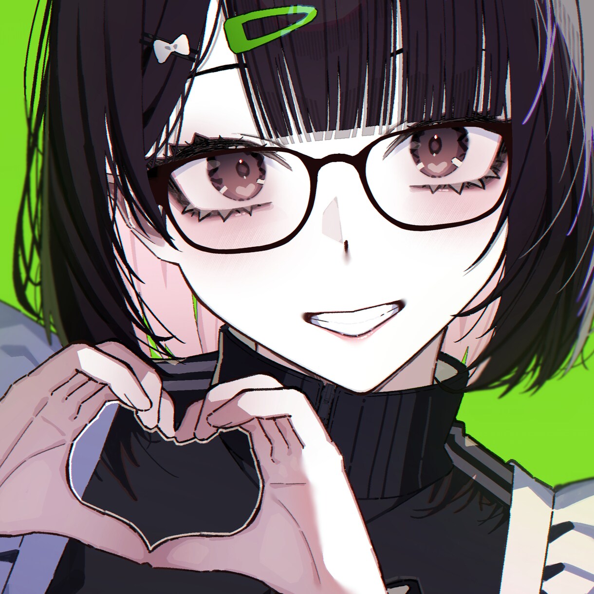 アイコンイラスト描きます 繊細な髪とキラキラした瞳を描くのが得意です イメージ1
