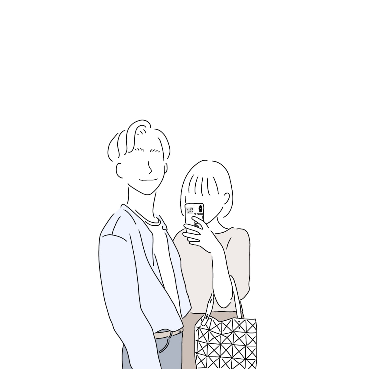 シンプルでおしゃれなイラスト線画描きます 少し味のある、ゆるいイラスト好きな方！アイコン作れます！ イメージ2