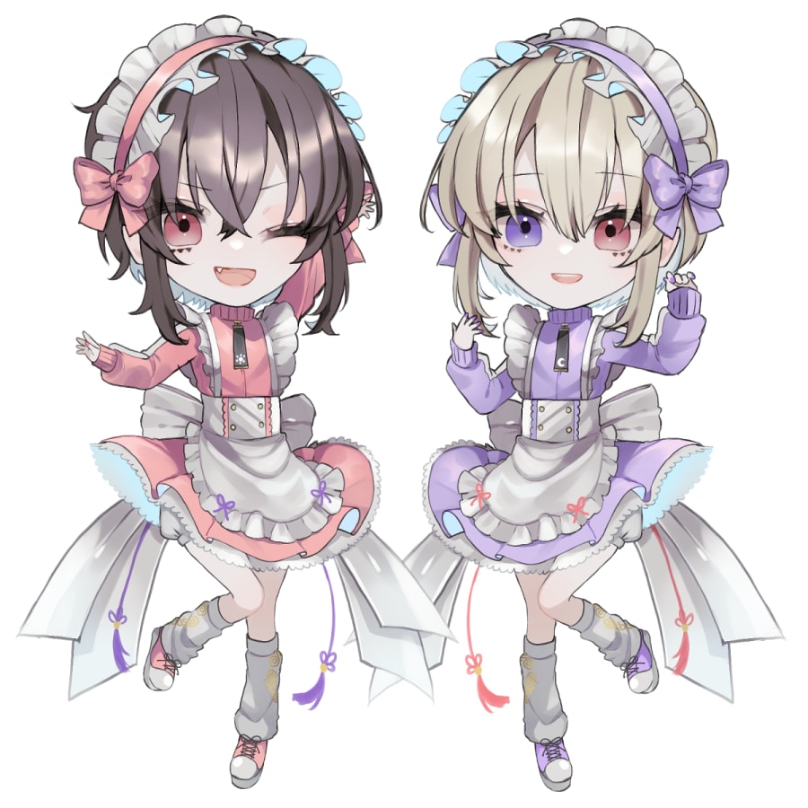 3サイズから選べるSDキャラ描きます 衣装を魅せられる少し頭身高めなデフォルメキャラも！ イメージ3