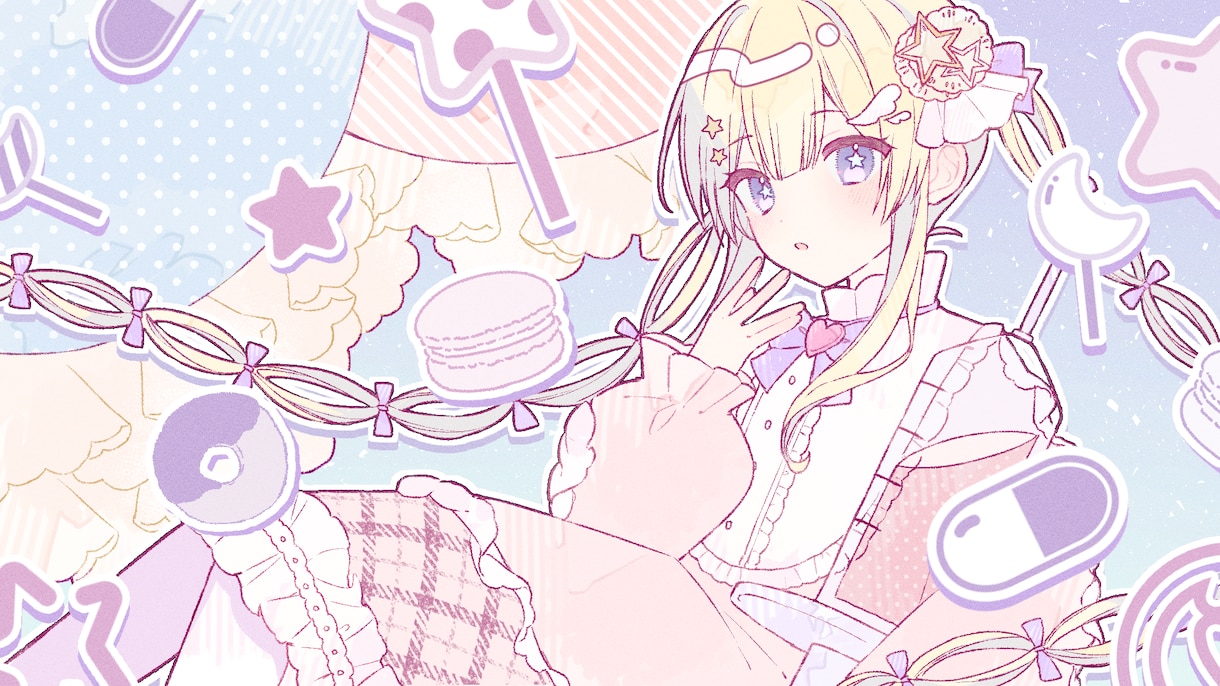 Youtubeのサムネイルイラストを描きます 配信・MV用のイラストをお求めの方へ イメージ7