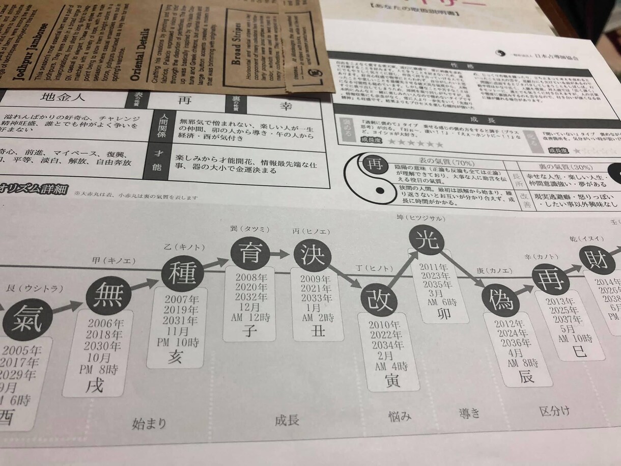 良い運氣に乗れるようにお伝え致します 貴方の氣質は何ですか？自分を知ることで良い運氣に乗れます。 イメージ4