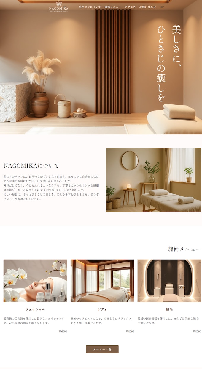 見やすい・信頼感のあるホームページ制作いたします 低価格・スマホ対応・SEO対策 イメージ2