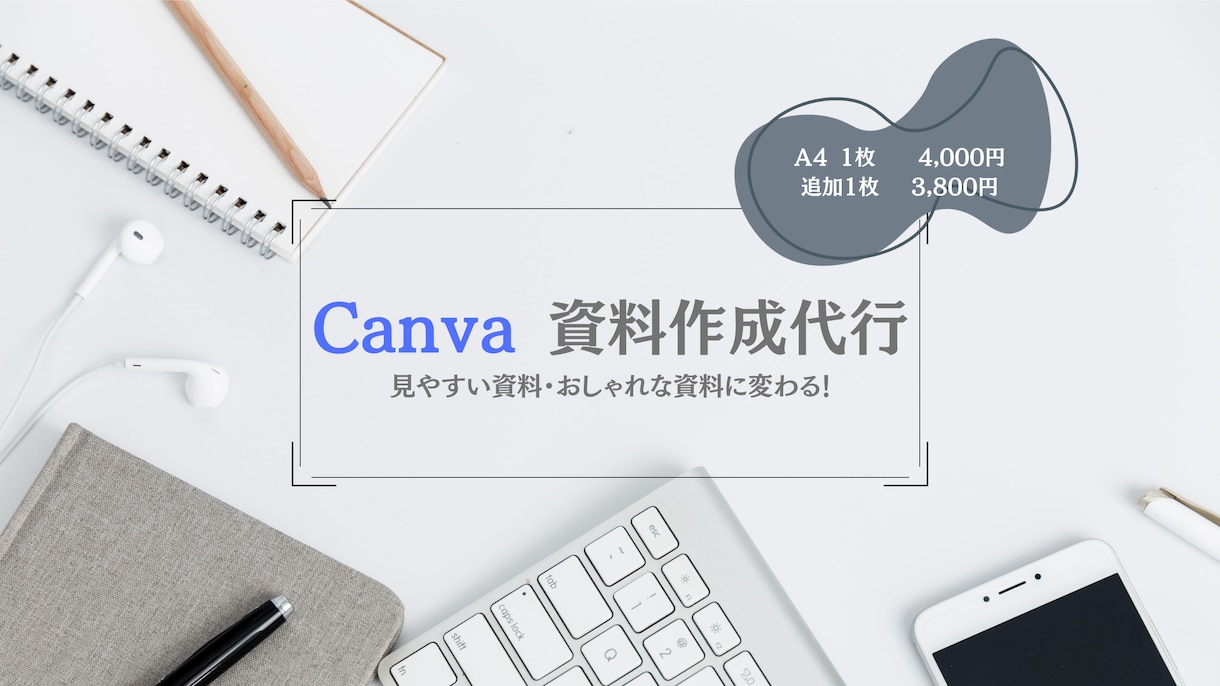 Canvaで資料作成代行します ビジネス資料や記録等を見やすくまとめます！ イメージ1