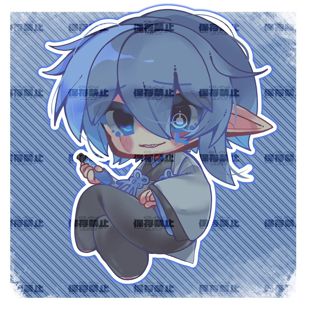 もちもち可愛いSDキャラクターイラスト制作します あなただけのオリジナルミニキャラを丁寧に描きます！ イメージ1