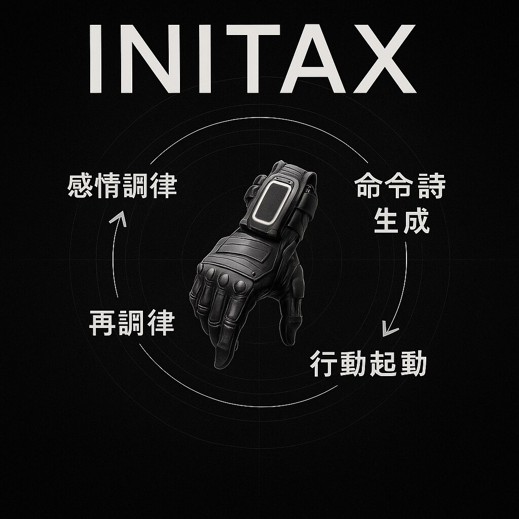 INITAX｜命令詩で精神OSを再構築します 詩的構文で行動と言語を再構築する非同期チャット支援 イメージ1