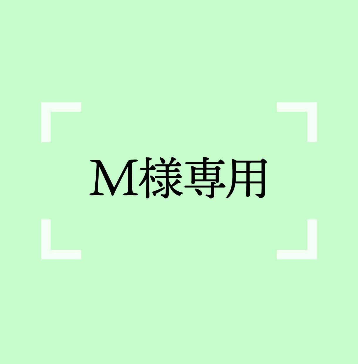 こちらはM様専用で制作させていただきます M様専用商品（サムネイル画像、商品画像） イメージ1