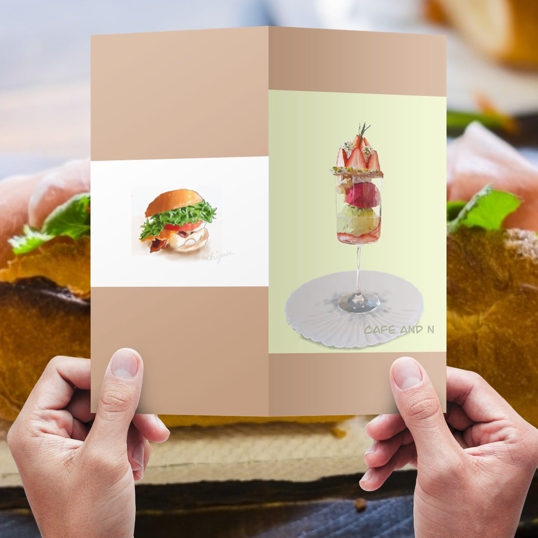 食材やフードのイラストを1点から描きます リアルなものや軽いタッチのもの、様々なテイストでお描きします イメージ2