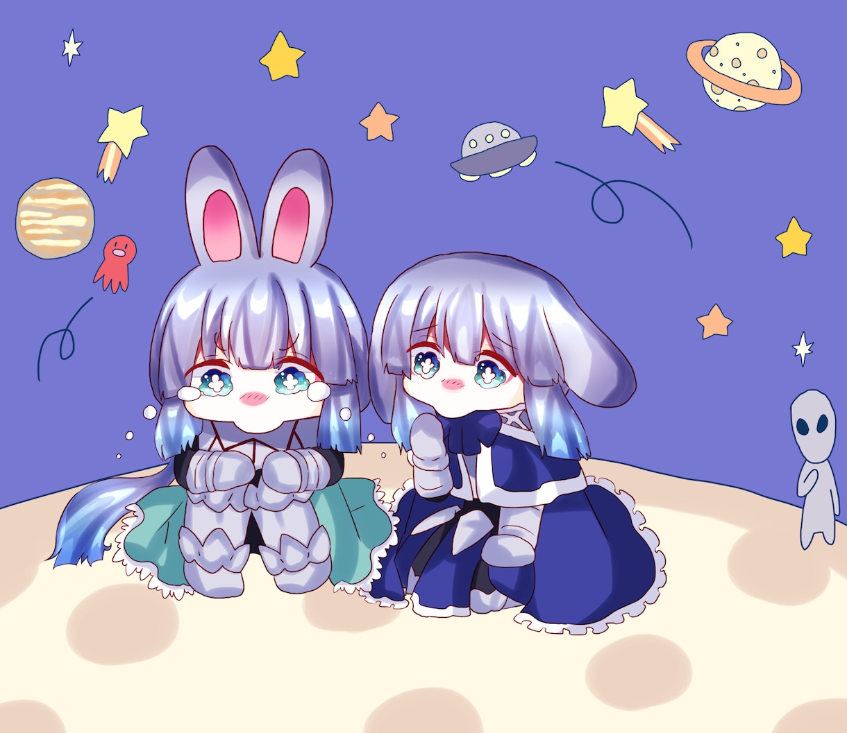 ぷくぷくほっぺのデフォルメアイコン描きます ぷくぷく可愛い貴方だけのデフォルメアイコンを描きます！ イメージ1