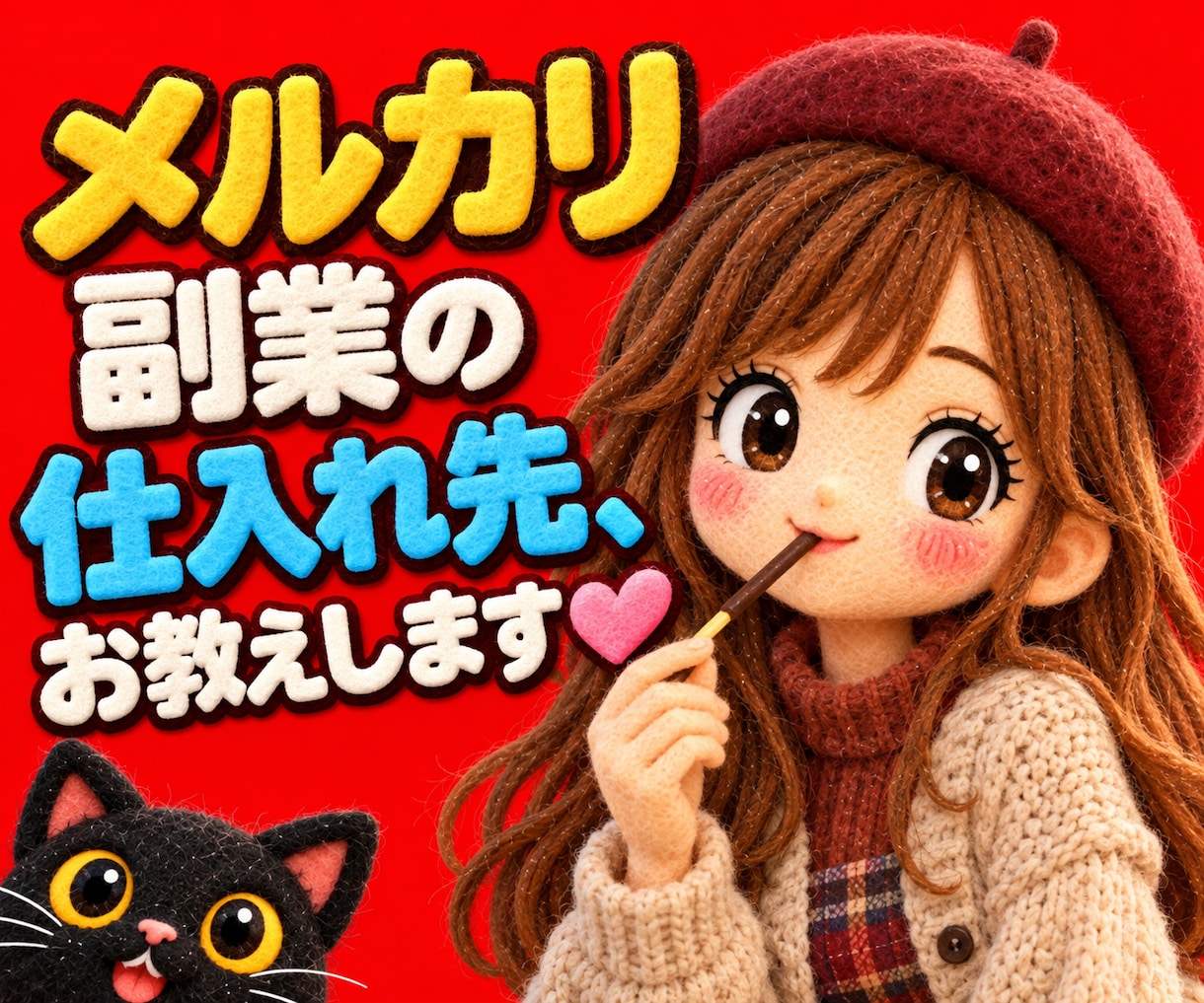 問屋仕入れ☆メルカリ副業の仕入れ先お教えします おまけ付き☆メルカリ販売する商品の仕入先知りたくないですか？ イメージ1