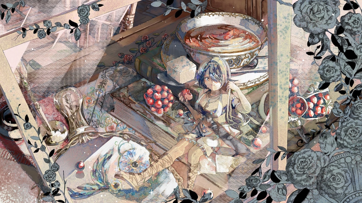 背景、商用利用込み！MV用など一枚絵描きます 貴方の望む幻想的な世界を描きます！ イメージ1