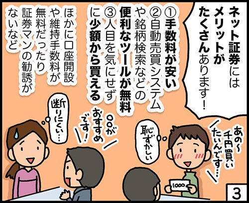 証券会社の選び方から口座開設までをサポートします ネットで株式投資をはじめようと思っている初心者の方へ イメージ3