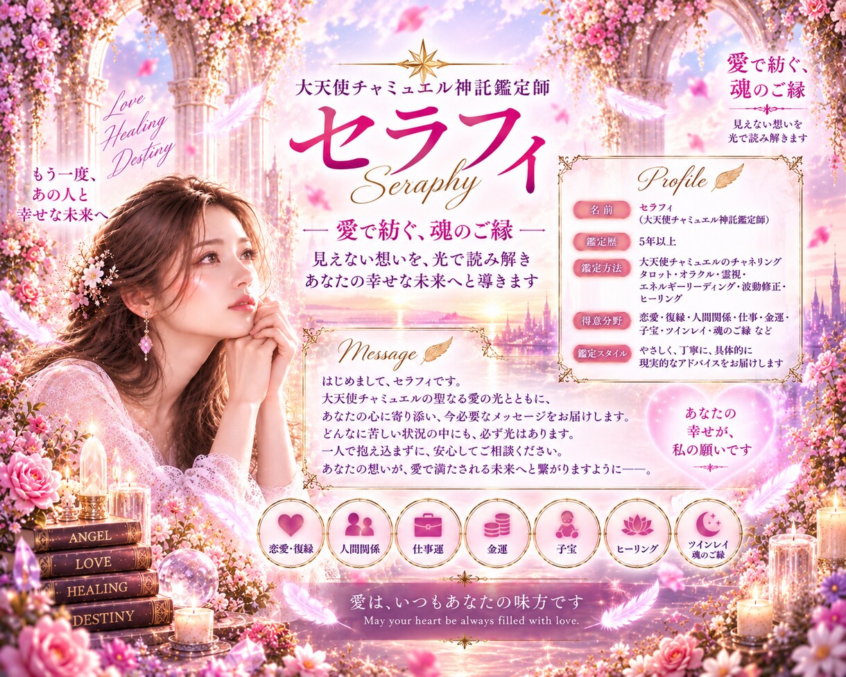 復縁｜あの人の本音と二人のご縁を神託で読み解きます 大天使チャミュエルの聖光で、彼の想いと復縁への流れを視ます イメージ5