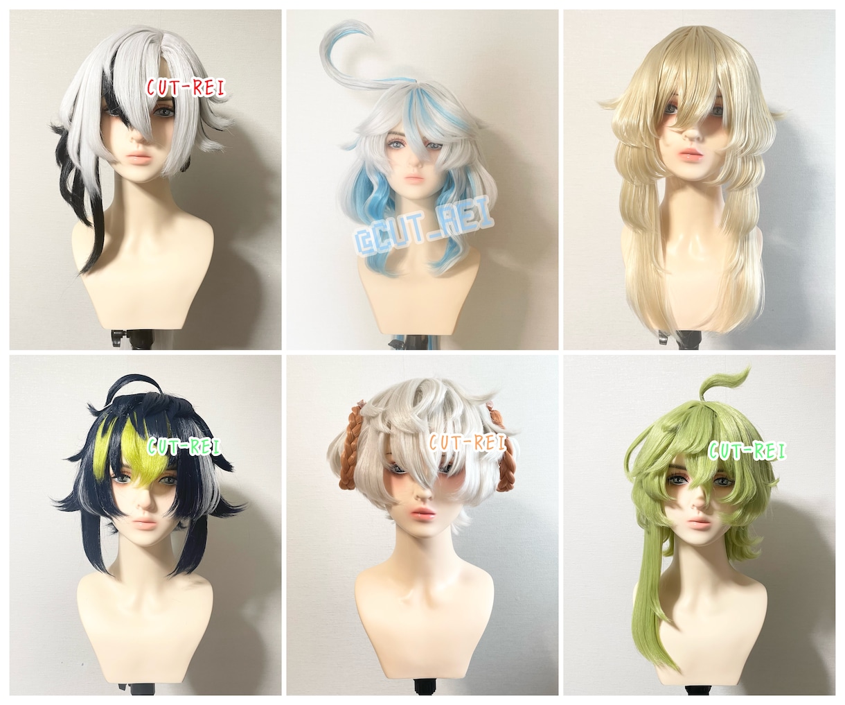 無加工・自撮りで映えるコスプレウィッグを制作します 丁寧なやりとり、丁寧な仕事をさせていただきます！ イメージ1