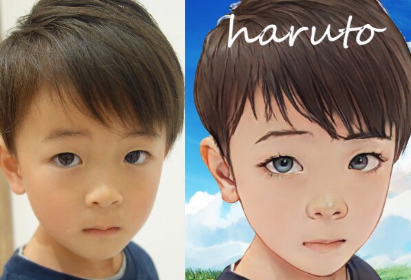 顔写真をリアルなアニメ風似顔絵アイコン作成します 写真は載せたくないけどイメージ画像を載せたい方へ イメージ4