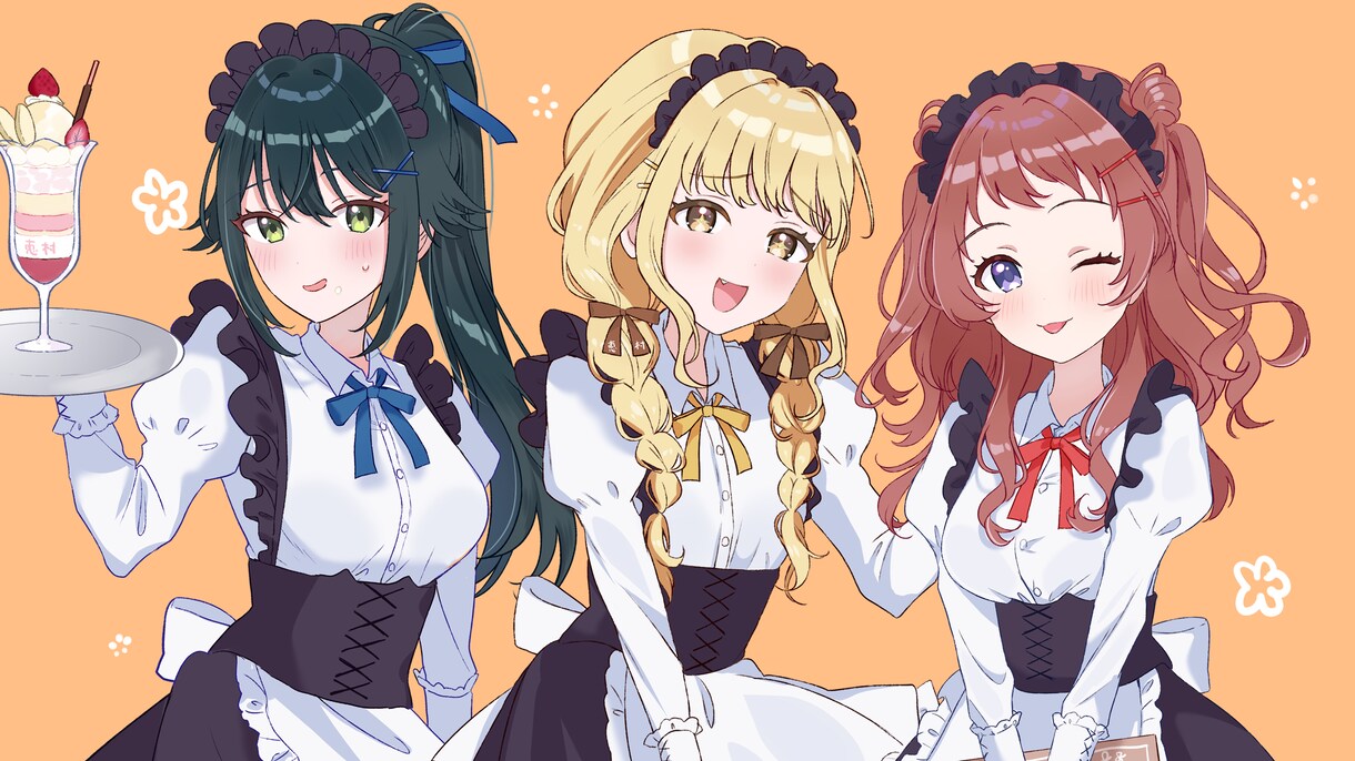 かわいい女の子の一枚絵イラスト制作します 生き生きとした表情と丁寧な塗りで魅力を引き出します イメージ6