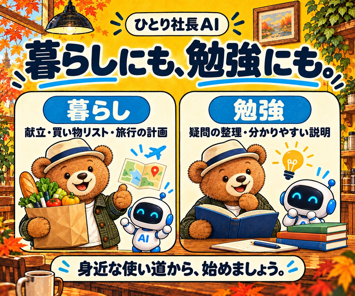 AI初心者の使い方を30日間サポートします 仕事と暮らしで、自分で使えるところまで一緒に イメージ5