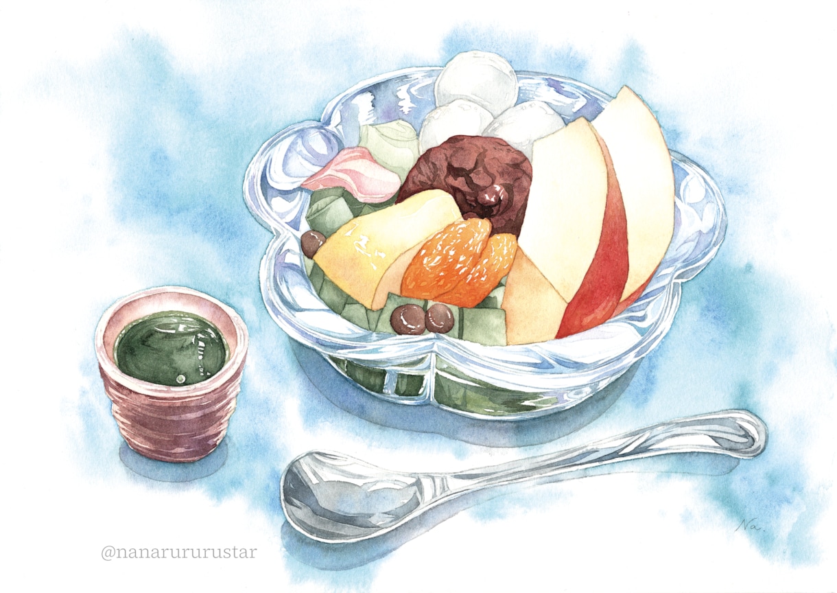 透明水彩で美味しさを伝えるイラストを描きます リアルタッチのイラストで注目度アップ！ イメージ6