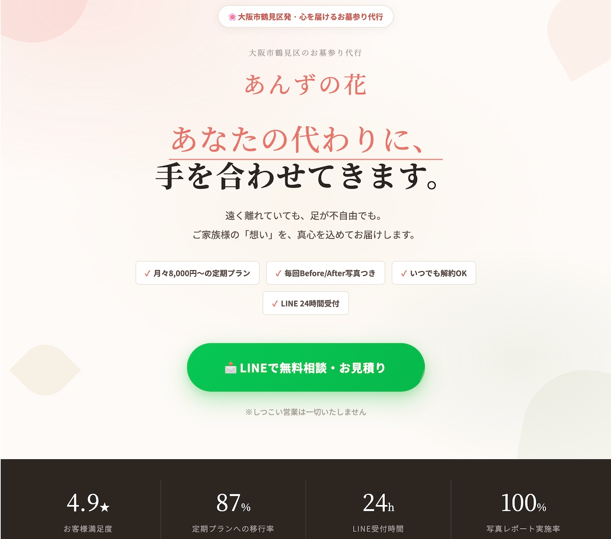 先着3名限定価格 売れる仕組みを構築し改善します 設計・制作・改善まで丸ごとお任せ イメージ2