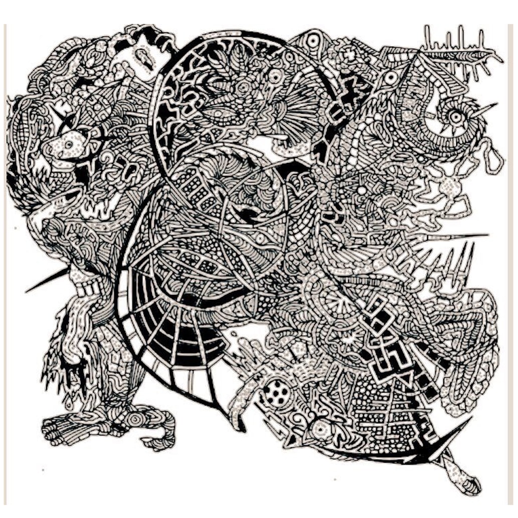 独自の手法で創造画仕上げます 独自の手法、描き方による創造、空想画を描きます イメージ3