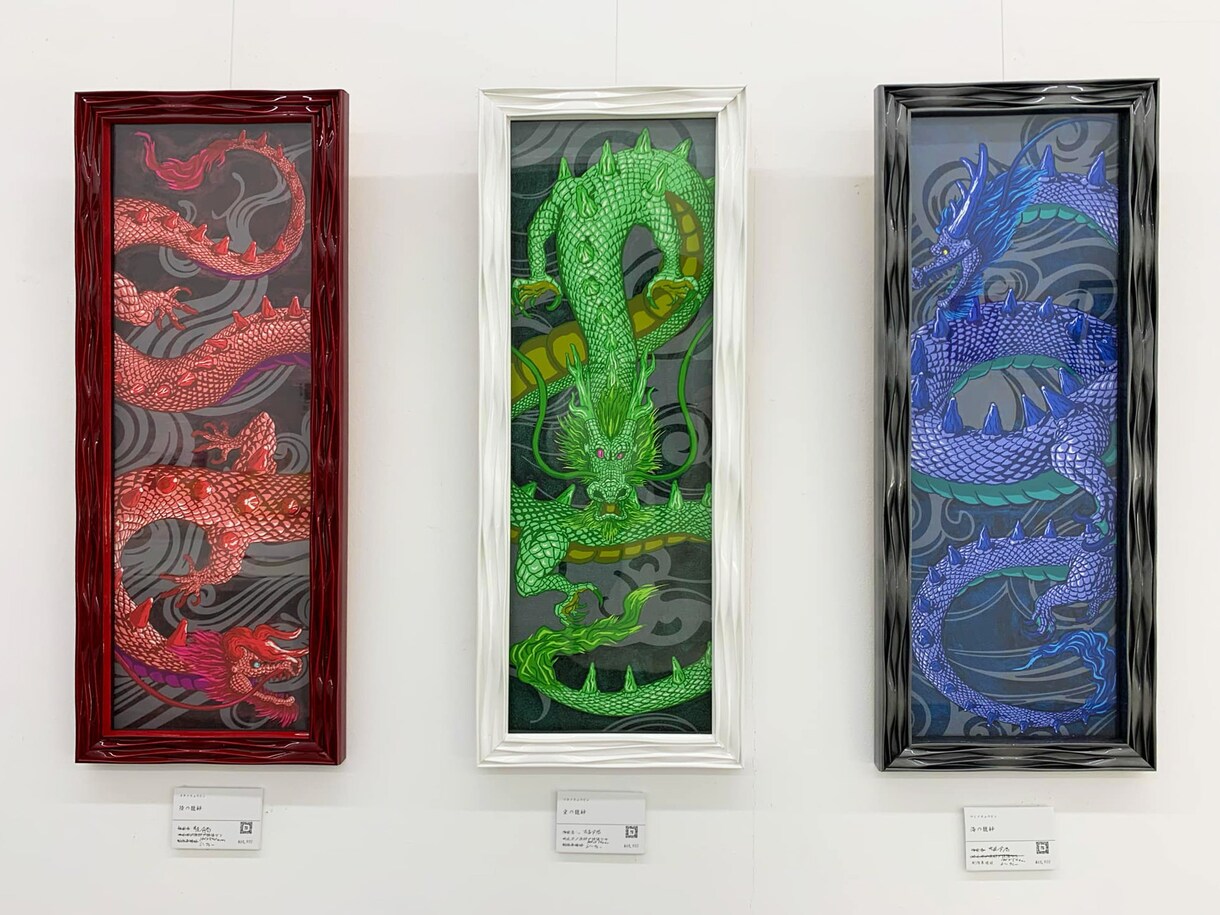 世界に一枚だけの、和風絵画をお届けします 完全一点物｜制作風景をYouTubeで公開希望の方も歓迎！ イメージ4