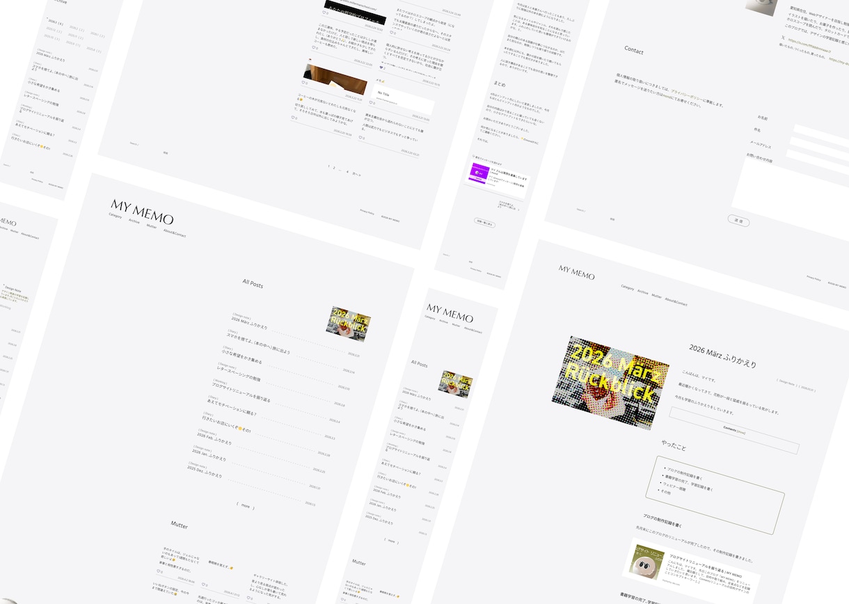 ミニマルで美しいWebサイトのデザインを制作します 余白とタイポグラフィを活かした、誠実さが伝わるデザイン設計。 イメージ3