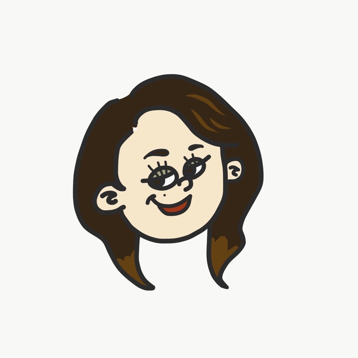 似顔絵描きます プロフィールのアイコンなど手軽に使える小さなイラストです イメージ1