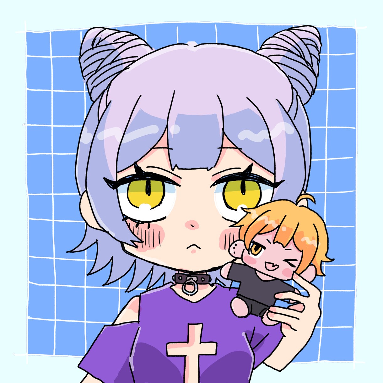 アイコンに使える夢絵やイラスト描きます 夢地雷系の可愛いポップなイラスト描きます！ イメージ6