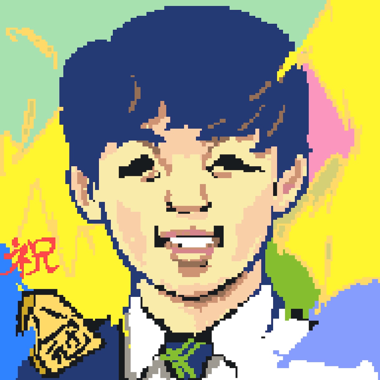 ドット絵似顔絵でこれまでなかった表現めざしています 似ている！きれい！おもしろい！そして見て楽しいことが大事。 イメージ3