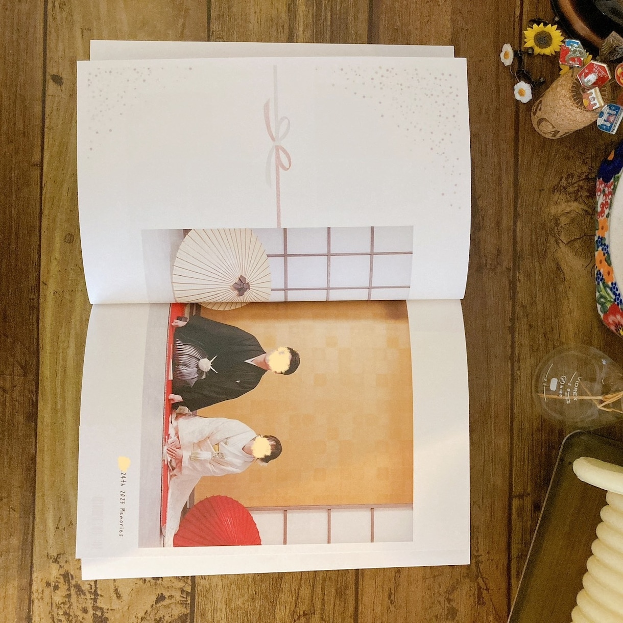 あなたの【結婚・記念日】に思い出アルバムを作ります エピソード付きで、写真だけでない手作りの特別なアルバムを イメージ6