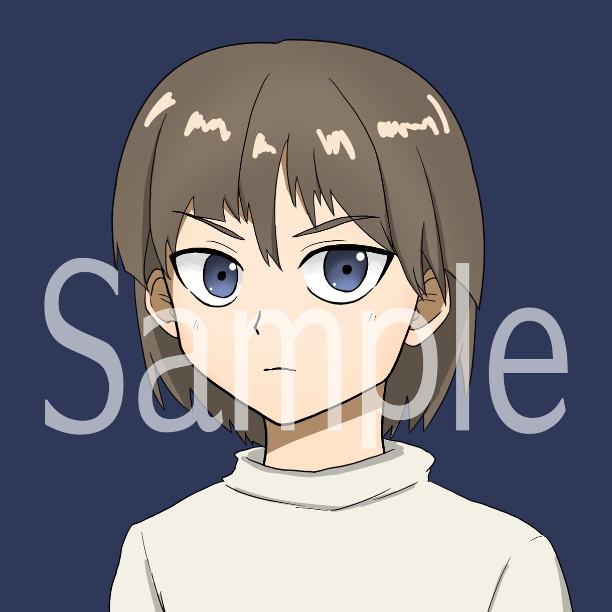 アイコン用画像作成します 【オリジナルキャラクター制作】 イメージ1