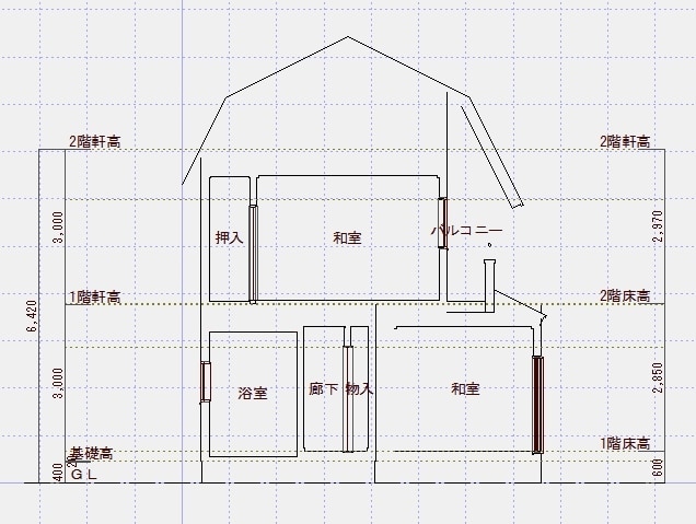 建築図面作成します 使用ソフトは、アーキトレンドVer4です。 イメージ10