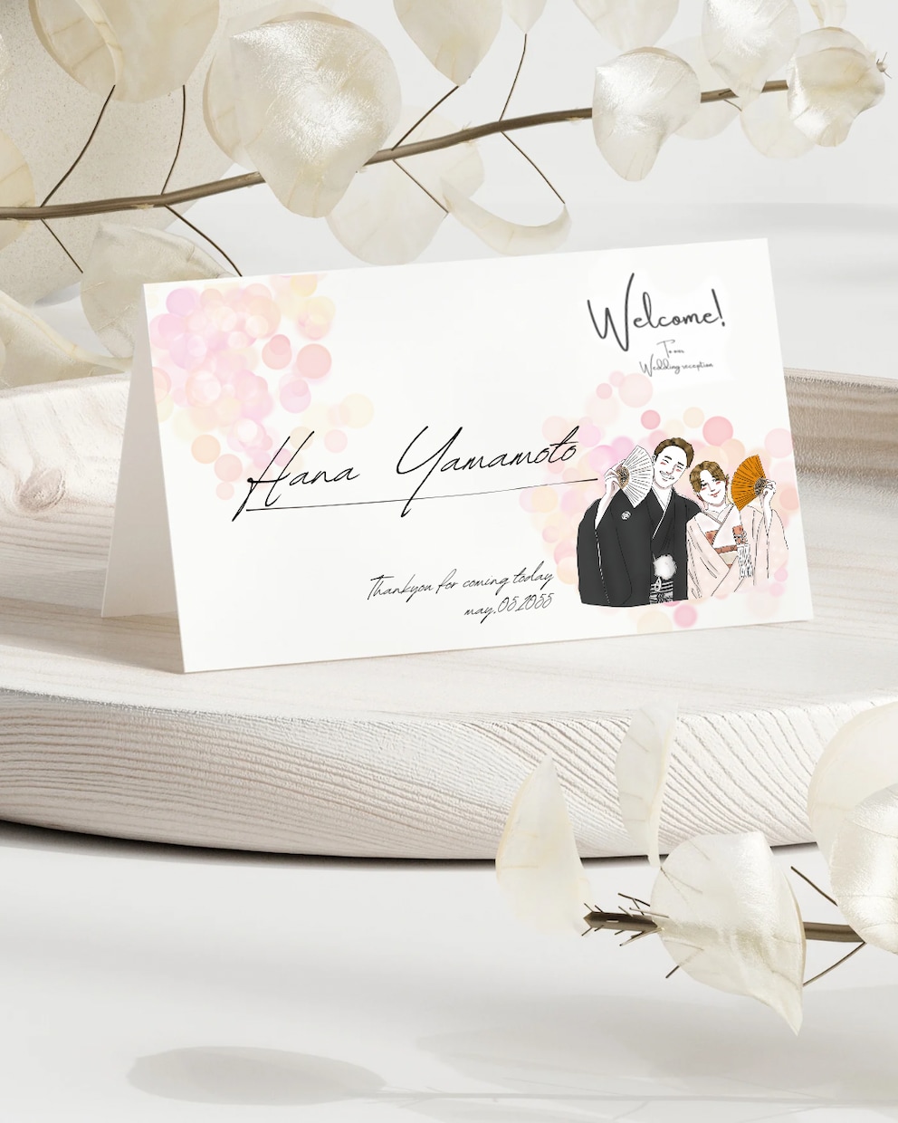 大人可愛いおしゃれなウェディングイラストを描きます 結婚式準備に活用できるよう、背景透過イラストをお渡しします！ イメージ4