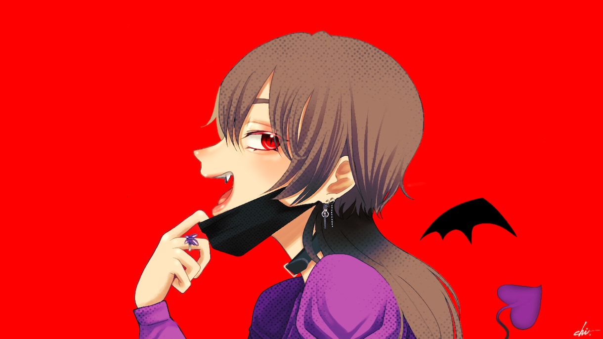 貴方だけのSNSアイコン/イラスト描きます 精一杯ご希望に添えるよう描かさせていただきます！ イメージ1