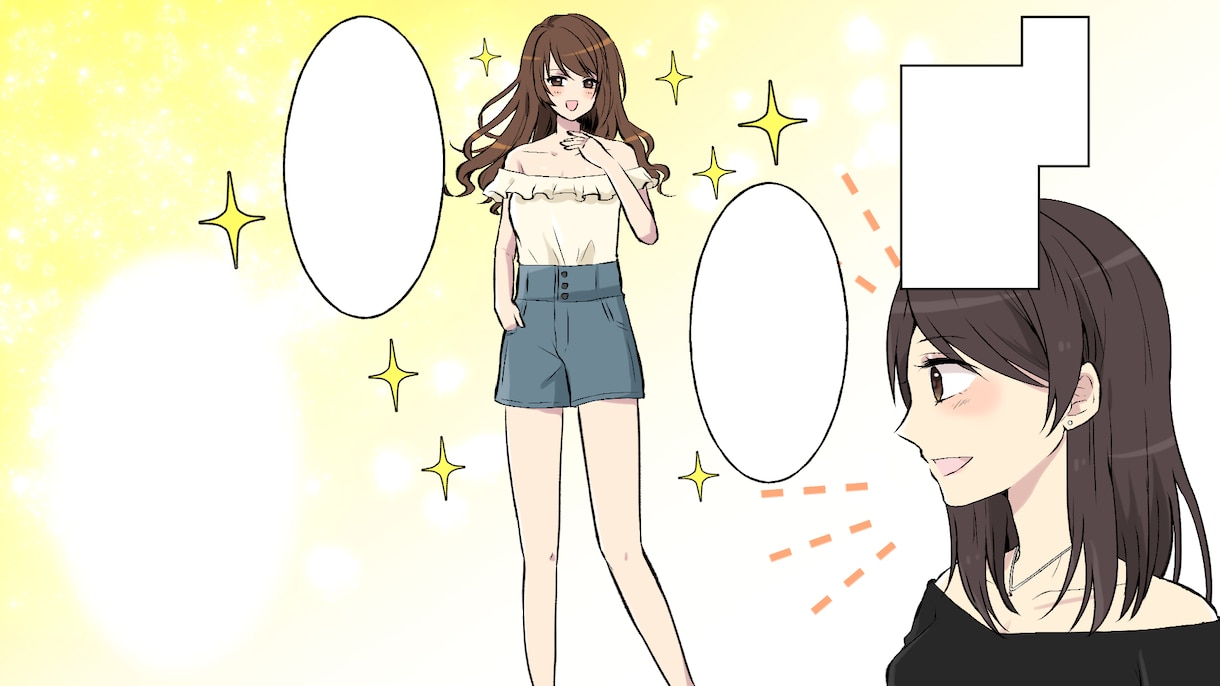 YouTube広告などの漫画描きます ビジネスでの宣伝広告に！モノクロ漫画もOK！ イメージ5