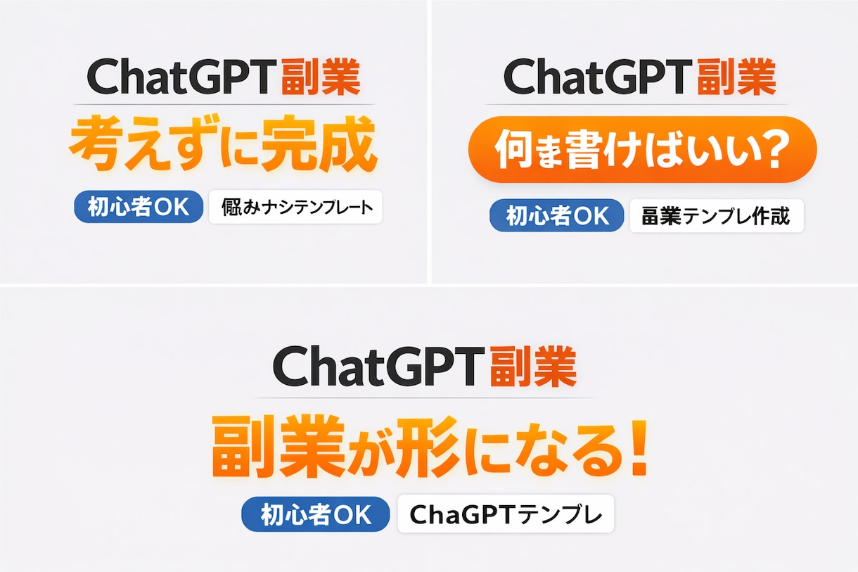 初心者OKChatGPTで副業テンプレを作成します ChatGPT副業、何を作ればいいかわからない方へ。 イメージ2