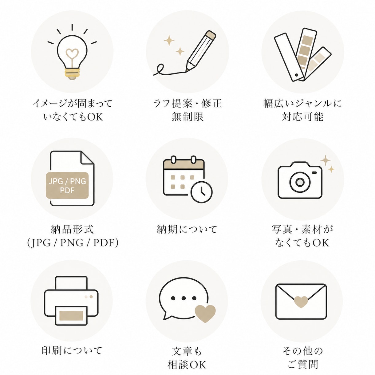 想いが伝わる！「ならでは」のチラシを作ります イメージが曖昧でも大丈夫！一緒に理想のデザインを作ります！ イメージ2