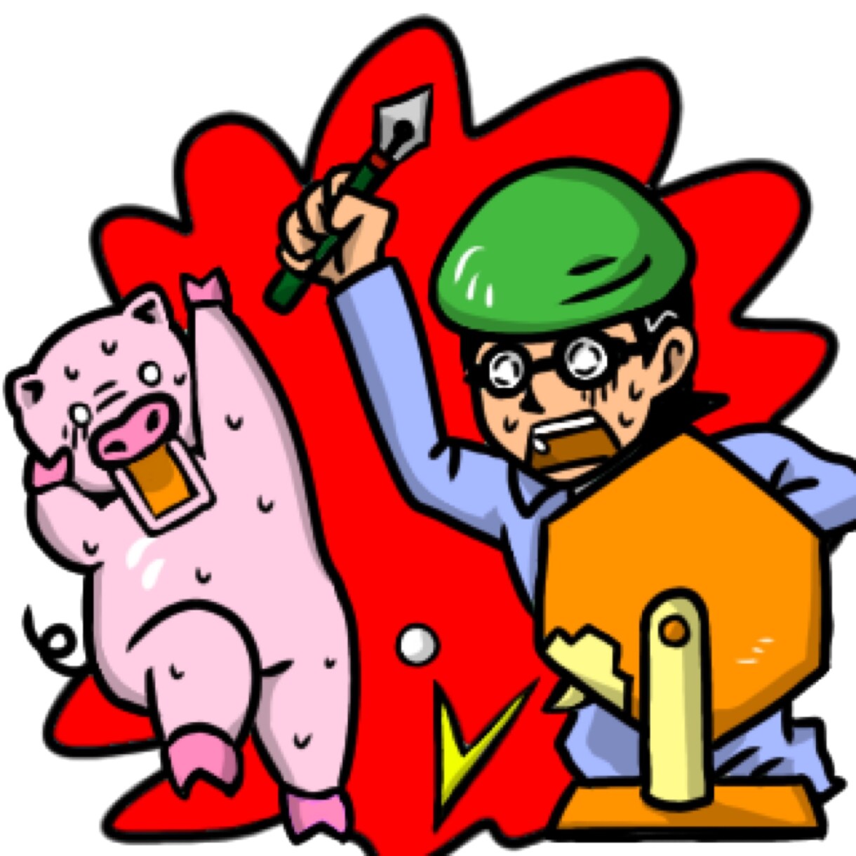ポップなイラストをパソコンで制作します 自分だけのオリジナルキャラクターをあなたに♬ イメージ8
