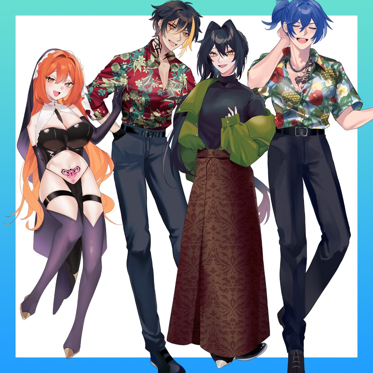 イラスト制作いたします TRPG、配信、サムネイル、アイコンなどなんでも！ イメージ4
