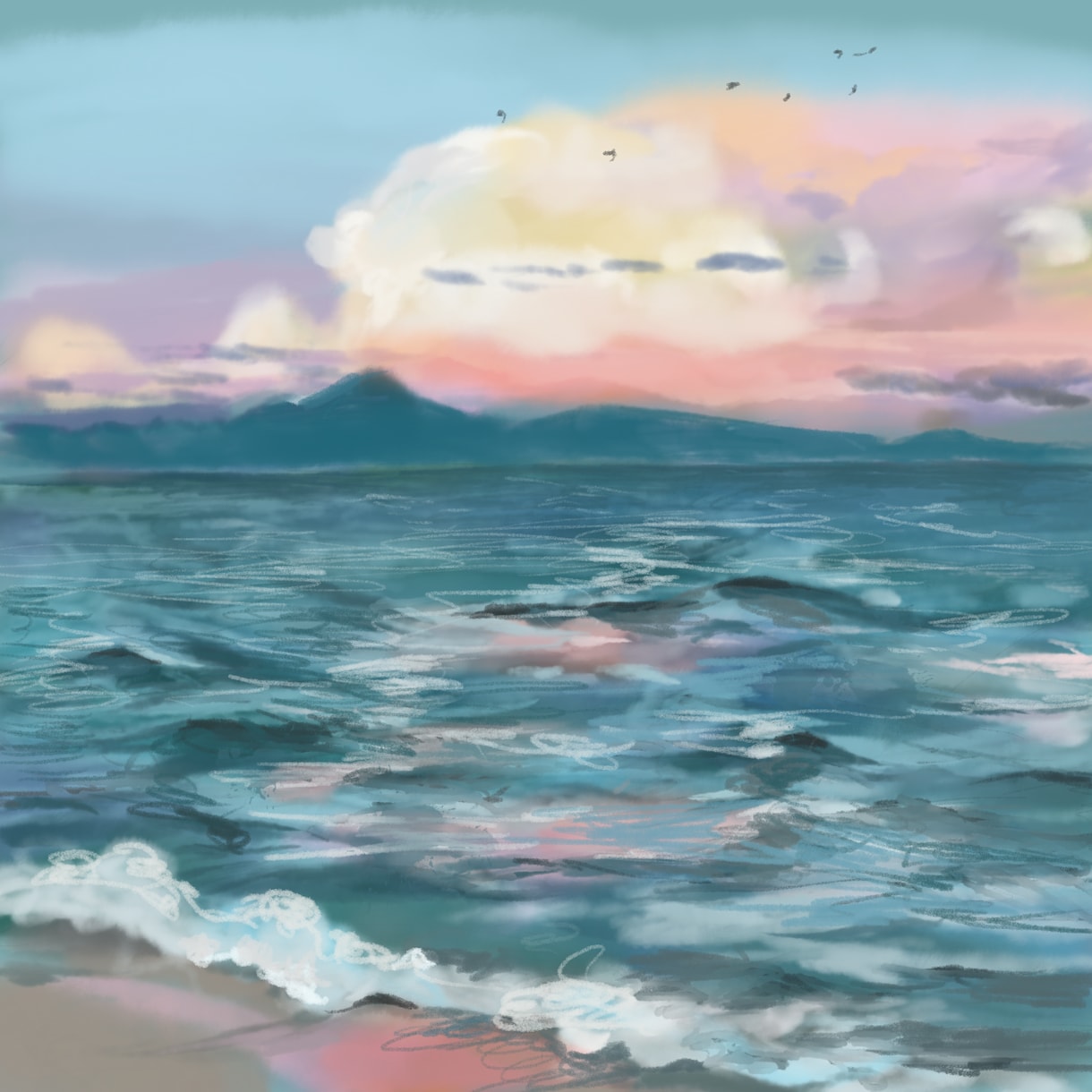 あなたのお気に入りの風景をデジタルで描きます 何気ない風景をかけがえないものに。挿絵、動画背景、贈り物に。 イメージ5