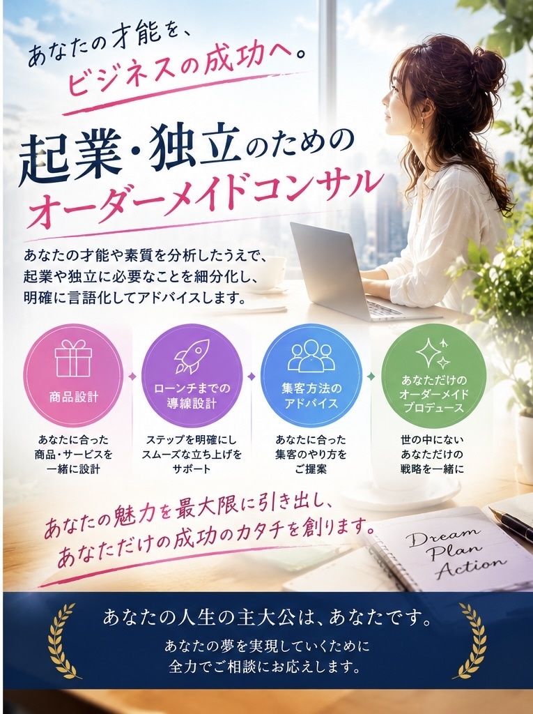 算命学を活用して才能を活かすコンサルをします 算命学を活用して独立や起業するためのアドバイスをします。 イメージ3