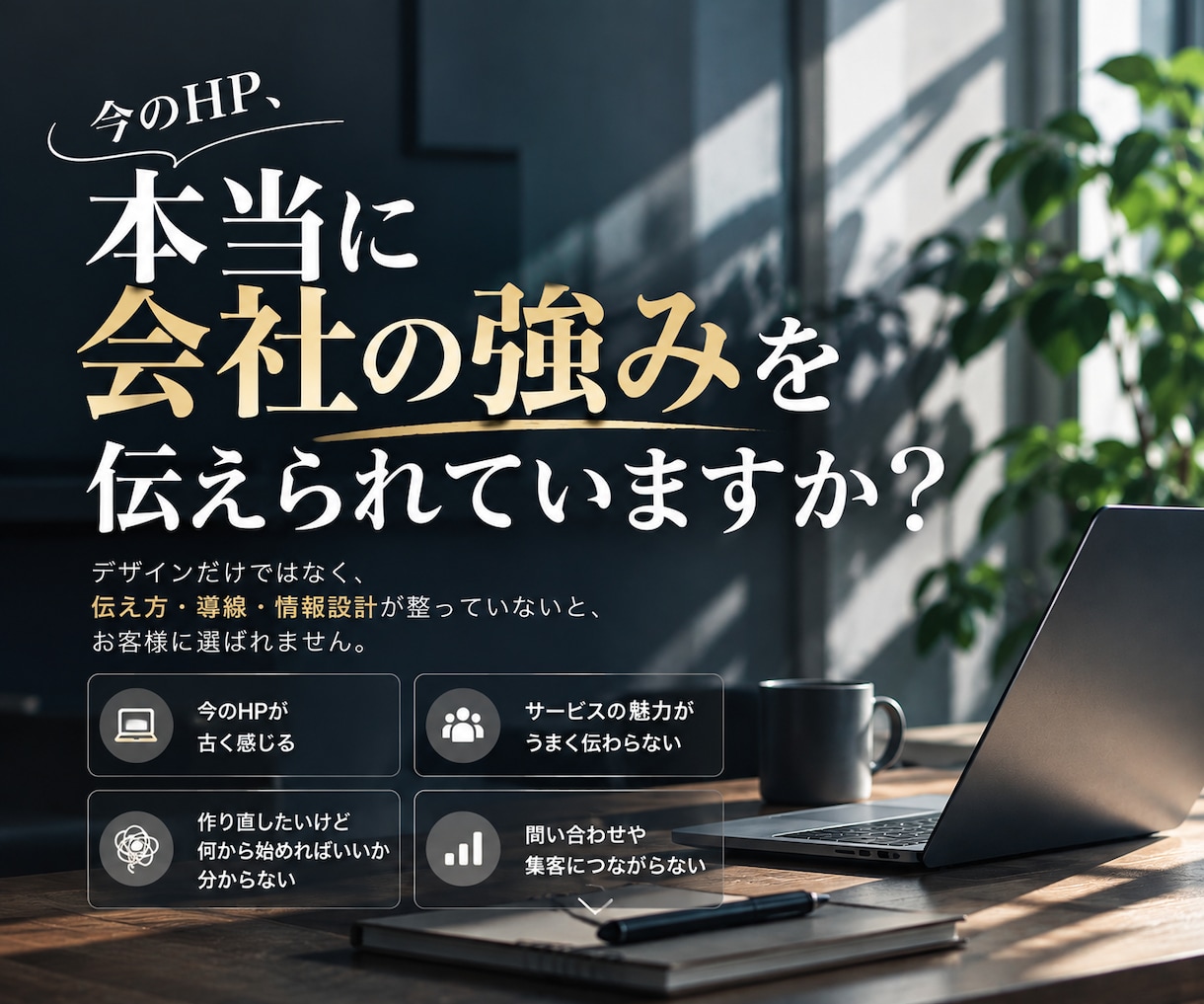 強みが伝わるHPを土台から設計します 独自テーマを使用｜設計からWordPress制作まで一貫対応 イメージ3
