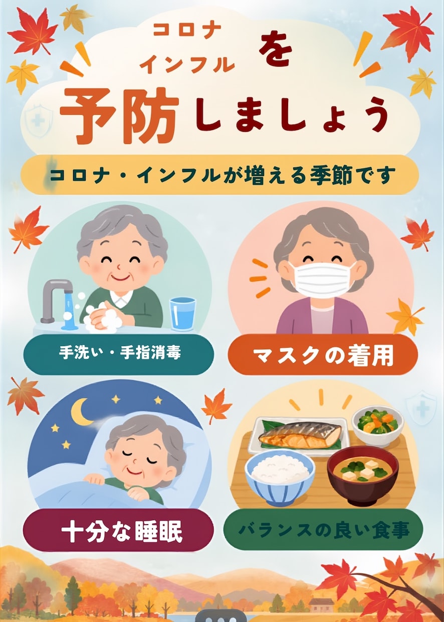 介護施設向けの掲示ポスターを制作します 介護職15年の経験を活かした見やすいデザイン イメージ3
