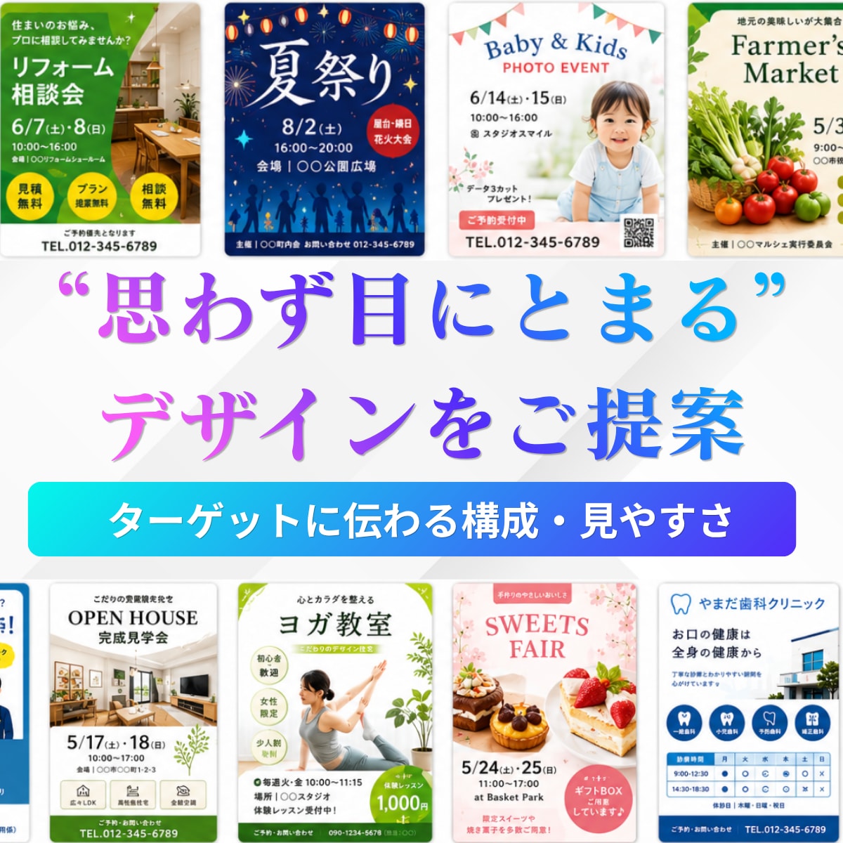 修正無制限で安心！あなたらしいチラシをお作りします 低価格でもクオリティーを重視します！お気軽にご相談ください！ イメージ3