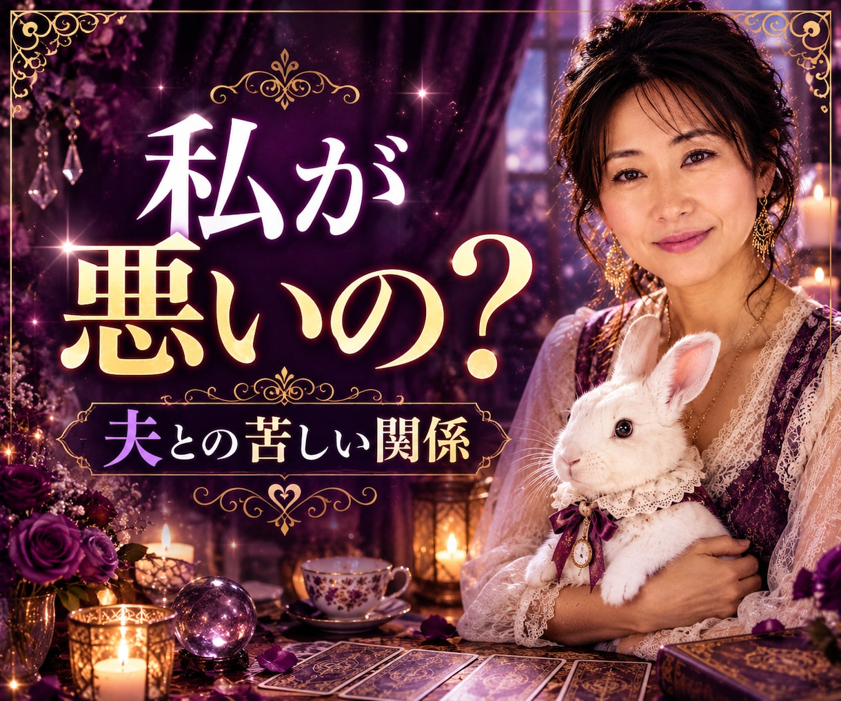 モラハラ、威圧的な夫との苦しい関係をお聞きします 「私が悪いの？」否定・威圧・責任転嫁に疲れたあなたへ イメージ1