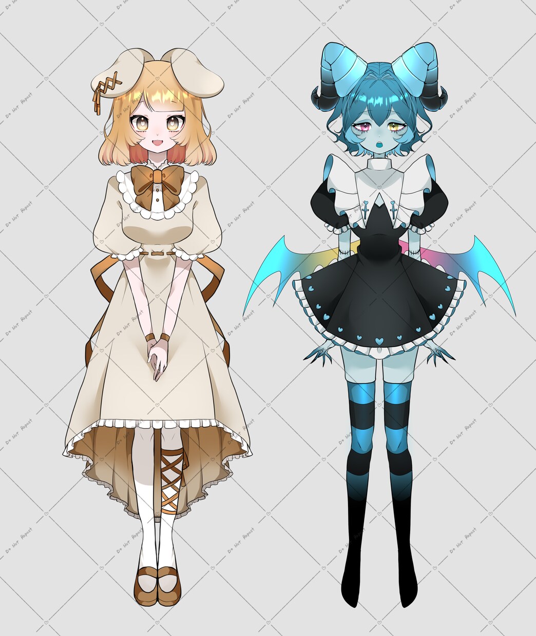 ライバーの立ち絵制作致します カラフルで少しダークな雰囲気が得意です･･･♡ イメージ4