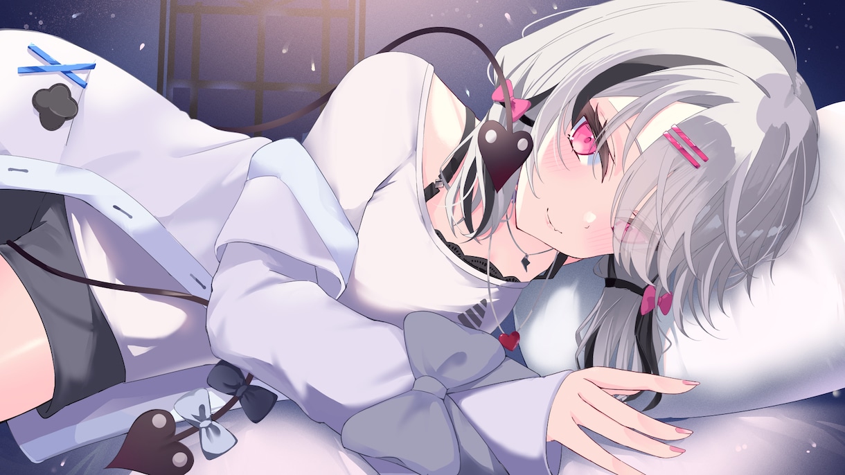 立ち絵・一枚絵制作します 透明感のある美少女キャラお描きします イメージ9