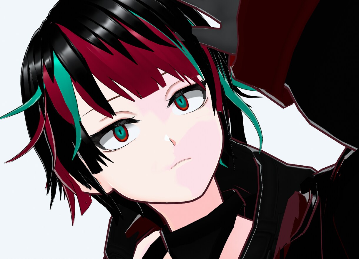 Vroid 制作します 繊細なフェイスメイキングで元の立ち絵に寄せる事も可能です イメージ3