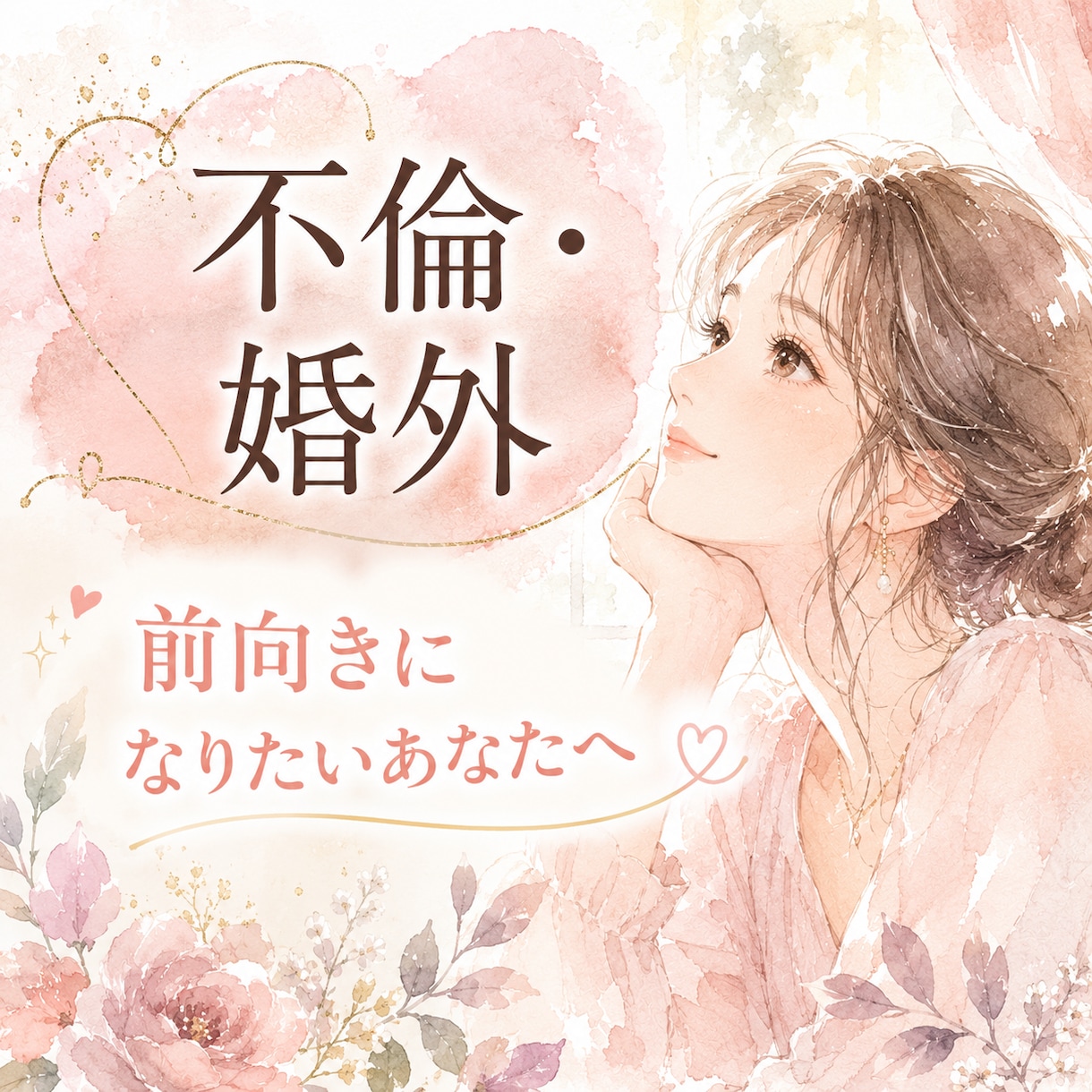 1分からOK✨婚外経験者が秘密の恋のお話聞きます W不倫歴7年の私と一緒に、心の壁打ちしませんか？ イメージ1