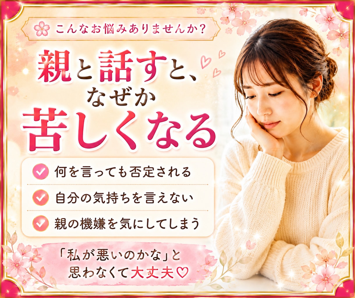毒親・過干渉・親子関係のお悩みを優しくお聞きします 毒親育ち/過干渉/愛着障害/親子関係/教育虐待/機能不全家族 イメージ2