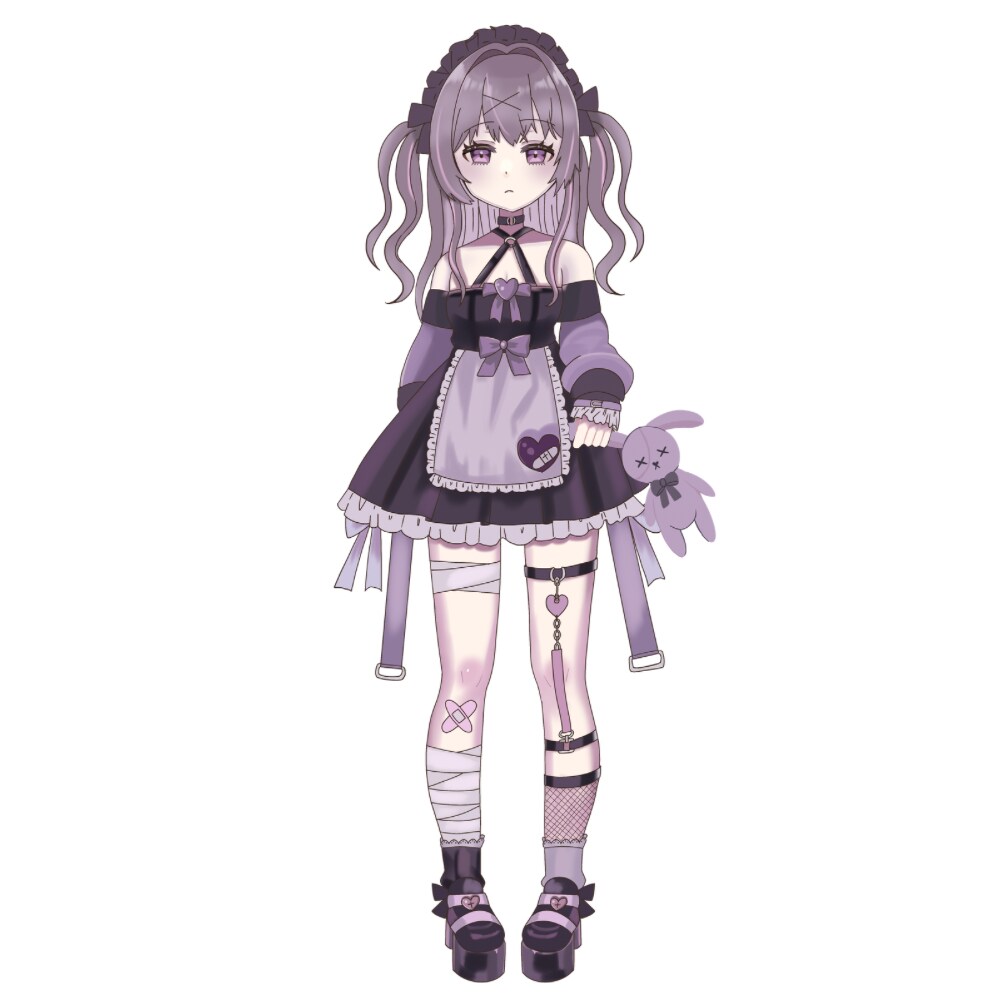 TRPG・Vtuber・配信者様|立ち絵制作します 打ち合わせ・修正丁寧対応|愛着の持てるオリジナル立ち絵を！ イメージ1
